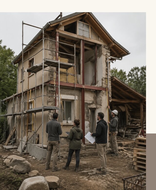 Реконструкция загородного дома под ключ в Наро-Фоминске от бюро